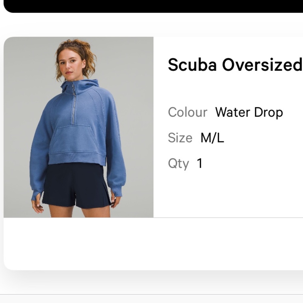 Half zip Water Drop Scuba